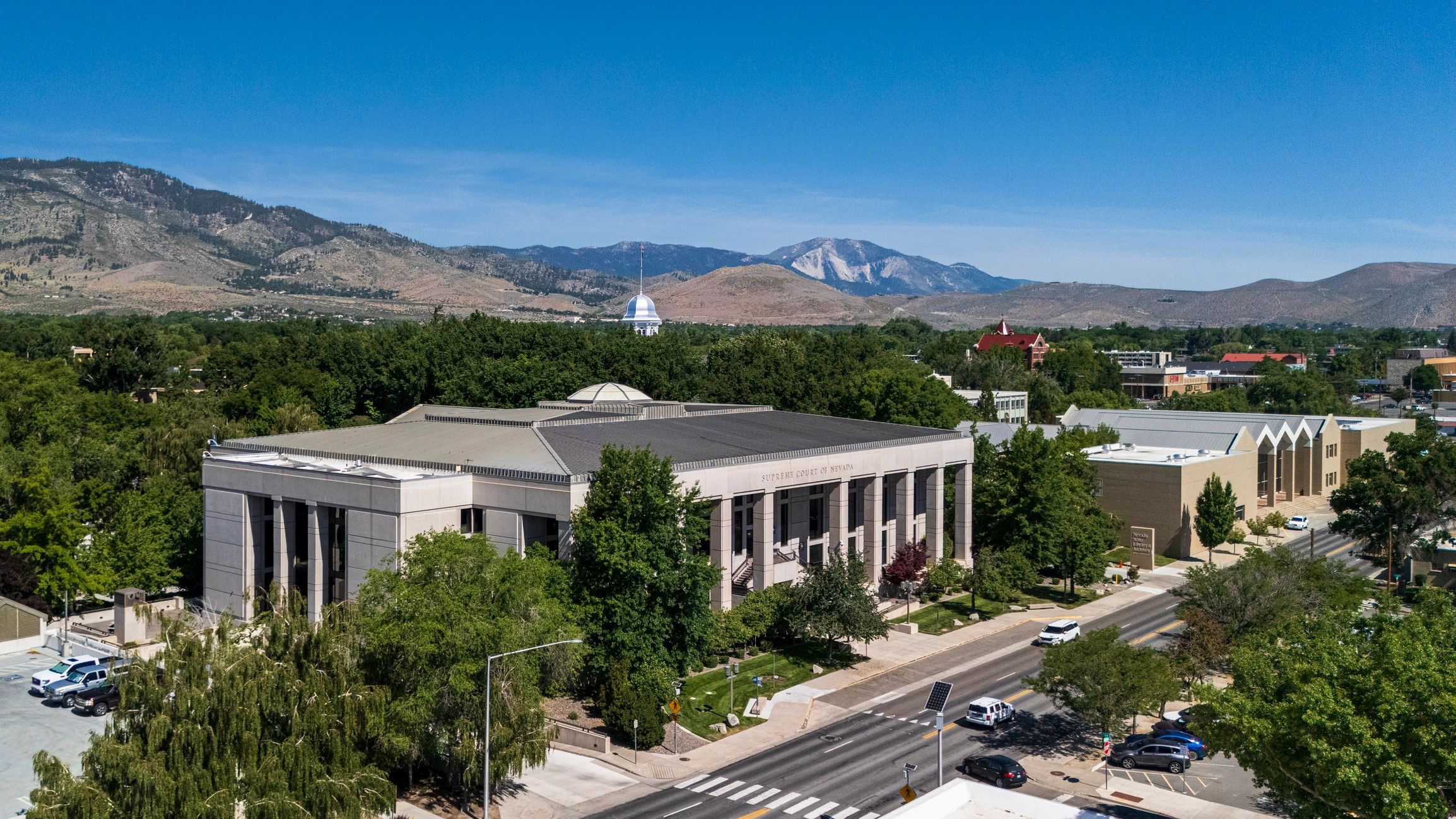 Courthouse building representing the legal system